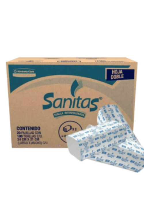 Toalla interdoblada Sanitas