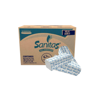 Toalla interdoblada Sanitas