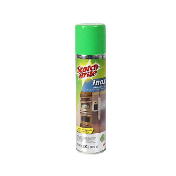 Limpiador Scotch Brite Inox para acero y metales 200 g