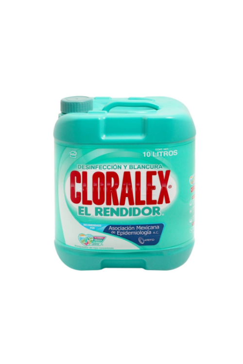 Cloralex blanqueador desinfectante 10 lts