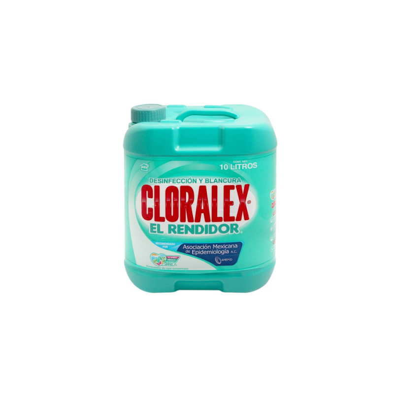 Cloralex blanqueador desinfectante 10 lts