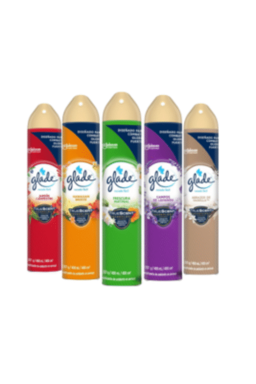 Aromatizante en aerosol Glade 400 ml/345 grs
