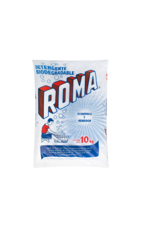 Detergente en polvo Roma 10 kg