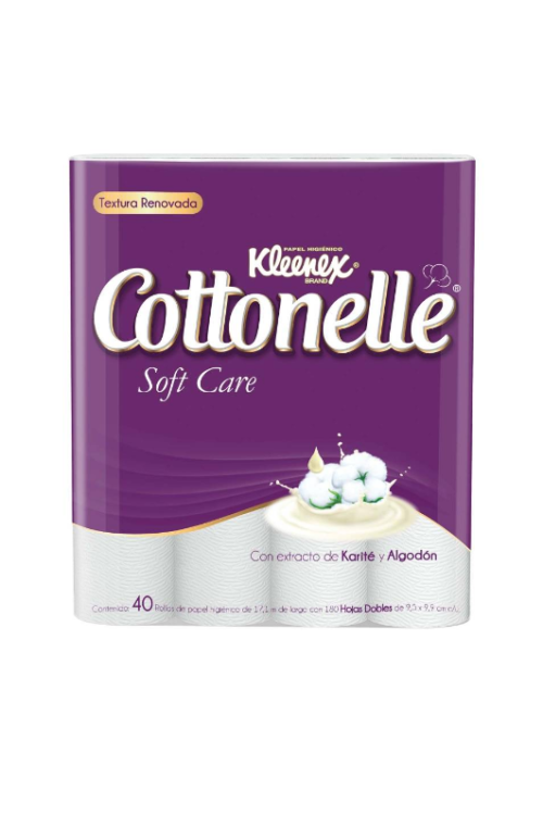 Higiénico Tradicional Kleenex Cottonelle Soft Care