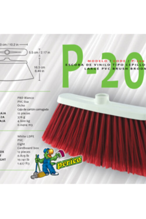 Escoba cepillo P200 Perico