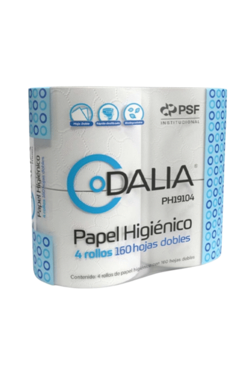 Higiénico Tradicional Dalia de 96 rollos.