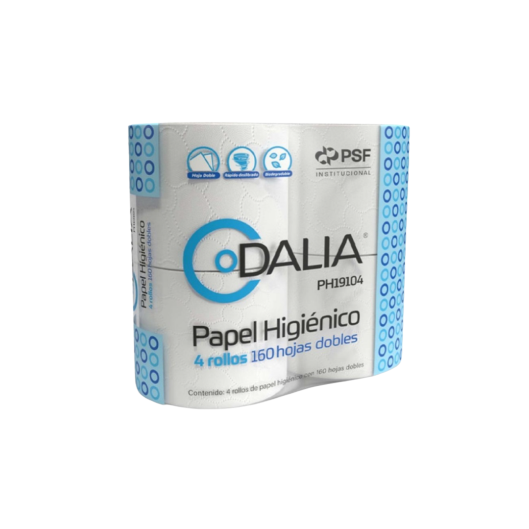 Higiénico Tradicional Dalia de 96 rollos.