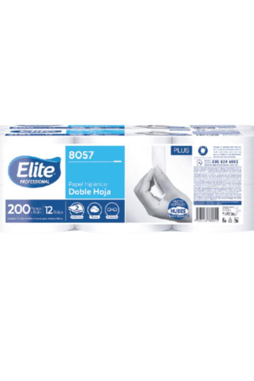 Hig. de Bobina Elite 12 rollos de 200 metros.